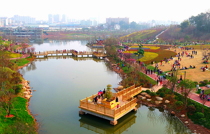 贛州經(jīng)開(kāi)發(fā)區(qū)金鳳路梅花公園綠化工程